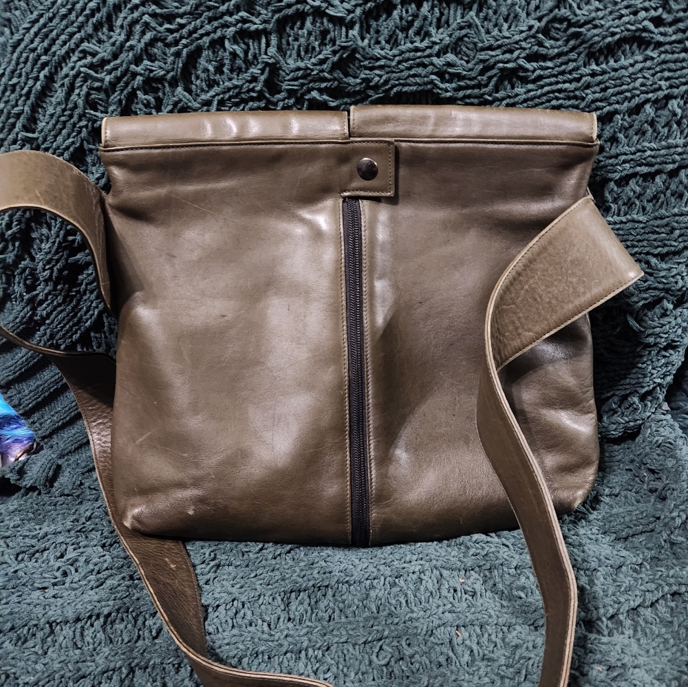 Hester Van Eeghen Amsterdam Leather Men's Bag - Picture 2 of 10
